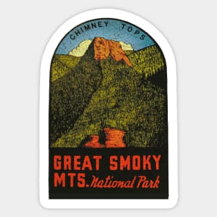 Great Smoky Mountains Sticker